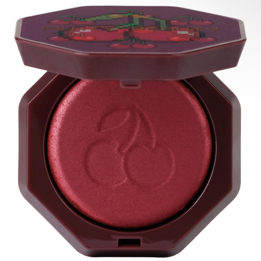 2 Fenty HOT CHEEKS VELOUR BLUSHLIGHTERS - Cherry Pie’d & Cherry Pop NIB Lmt. Ed. - Picture 9 of 12